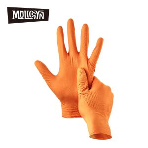 MolicSYN Prime Disposable Gloves 50pc Orange